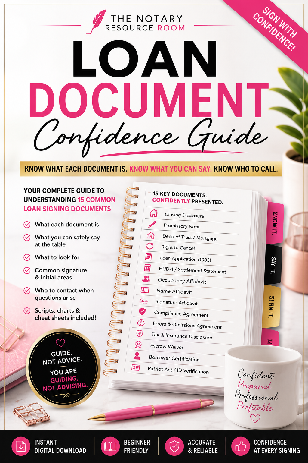 The Loan Document Confidence Guide